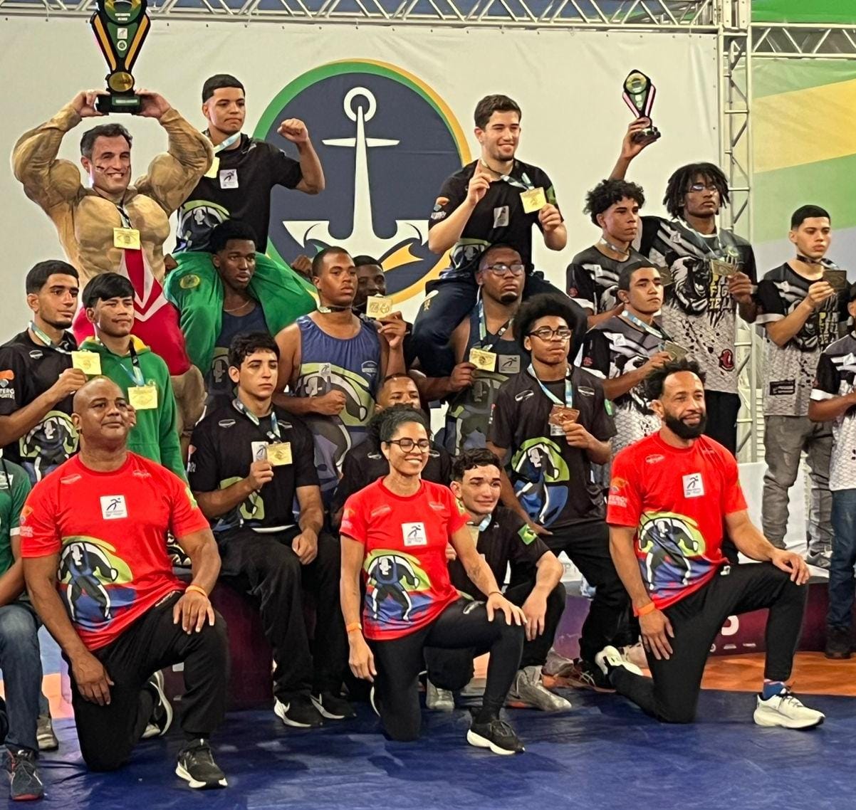 NITERÓI WRESTLING É CAMPEÃO BRASILEIRO DE LUTA GRECO-ROMANA DE BASE