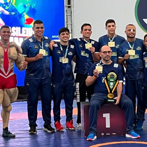 ADES EQUILÍBRIO, DA BAIXADA SANTISTA (SP) É O CAMPEÃO DO CBI DE LUTA GRECO-ROMANA